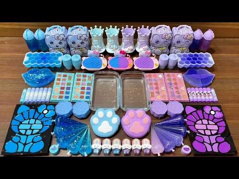 Slime Mixing Random Things Into Glossy Slime – Makeup, Clay, Beads #239