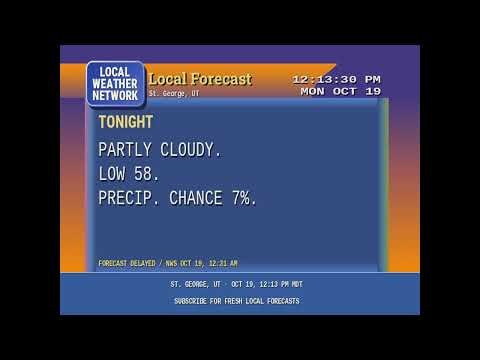 St. George, Utah Weather Today — October 19 | Forecast & Radar