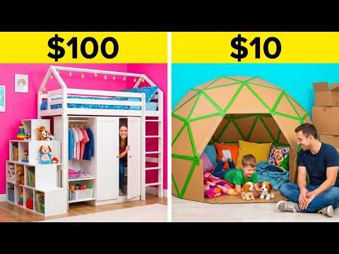 15 DIY Cardboard Furniture For Smart Parents! 📦