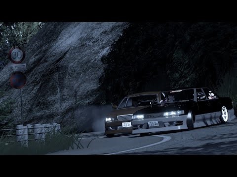 【ドリフト → 首都高】走り屋黄金時代を再現 煽り運転とルーレット族をアセットコルサでガチ体験出来る走り屋ゲーム C1環状線 湾岸線 Assetto Corsa #shorts