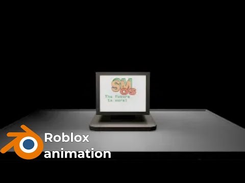 Test animation of how to turn on a PC | Blender Animation