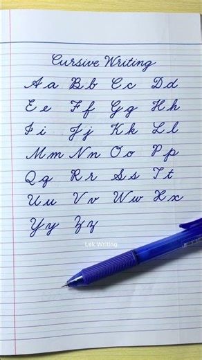 Cursive writing a to z | Cursive abcd | Cursive writing abcd | Cursive letters | Cursive handwriting