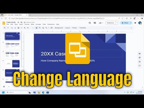 How To Change Google Slide Presentation Language [Guide]