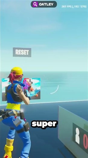 This new clean 1v1 map has the best performance ! 🫨