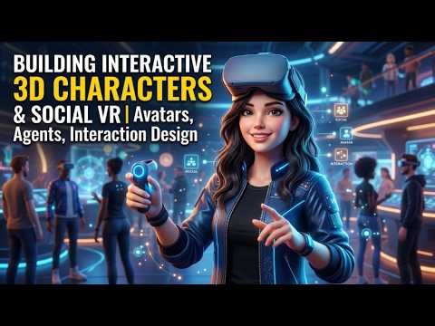Building Interactive 3D Characters & Social VR | Avatars, Agents & VR Interaction Design