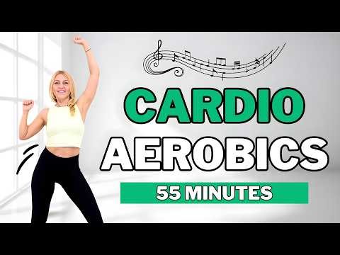 🔥55 Min DANCE CARDIO AEROBICS for WEIGHT LOSS🔥Steady State Cardio Aerobics - Zone 2🔥Mashup Party🔥