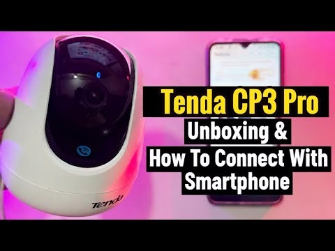 Tenda CP3 Pro Unboxing & How To Connect With Smartphone