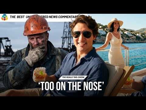 As 60% of Albertans struggle to buy basics, Trudeau lives it up on a yacht