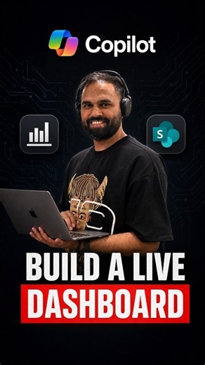 How to Build a Live Expense Dashboard With Copilot #Shorts