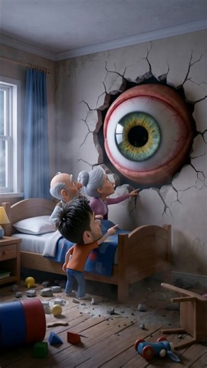 Divar ke ander se nikla octopus 🦑 #shorts #3danimation #funny #cartoon