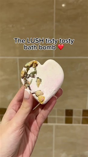 Lush Tisty Tosty Bath Bomb Review and Benefits