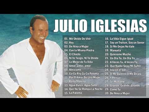 JULIO IGLESIAS CANCIONES DE AMOR - LO MEJOR DE JULIO IGLESIAS - BALADAS ROMANTICAS
