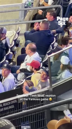 "Teen Wolf" alums Dylan O'Brien and Tyler Posey attended Yankees vs Re... | Dylan O'Brien
