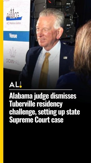 AL judge dismisses Tuberville residency challenge, setting up state Supreme Court case