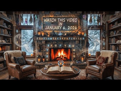 Cozy snowy night fireplace ambience for sleeping and stress relief