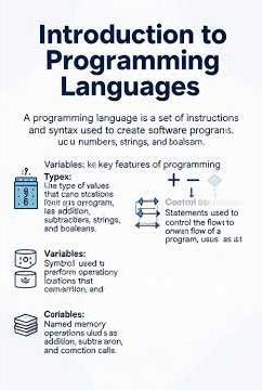 Programming Languages: The Basics of Coding.#