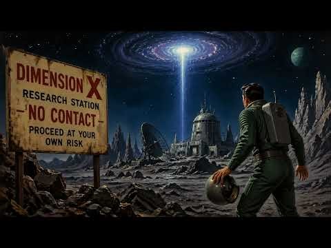 Dimension X (04-29-1950) – No Contact | Vintage Sci-Fi Radio Drama