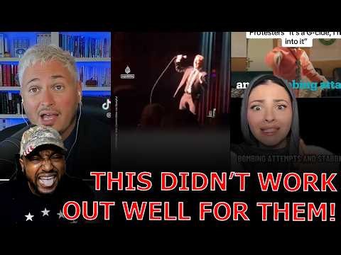 Leftist Protestors LOSE THEIR MINDS Over Jerry Seinfield Doing Trump Dance While Calling Him Racist!