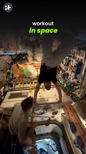 why astronauts must work out in space #shorts