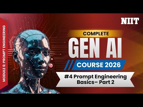 Prompt Engineering Basics– Part 2 | Tabular & Perspective Prompting | NIIT GenAI Course M6S4