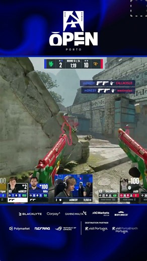 m0NESY OPENS the pistol round with a PERFECT ACE #blast #Open #cs #cs2 #csgo