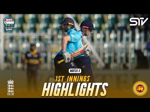 1st Innings Highlights | England vs Sri Lanka | Match 3 | ODI Tri-Series 2026 | PCB | M9S1H