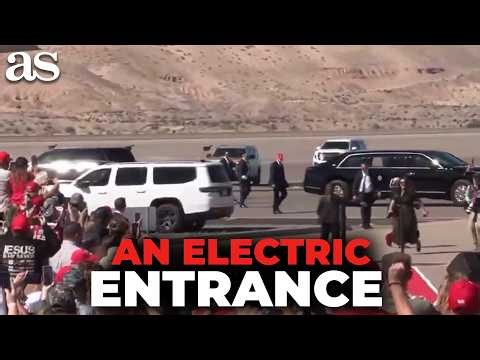 Trump’s EXPLOSIVE ARRIVAL in Arizona: Air Force One lands to THUNDEROUS CHEERS
