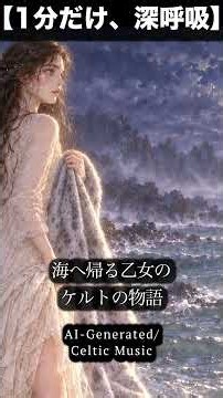 🎵【1分紹介】ケルト音楽｜月と海に抱かれる夜