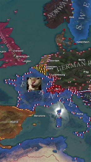 What If Italy Joined France in 1939? #hoi4