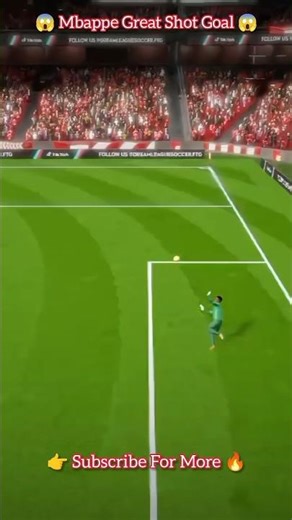 🚀 Kylian Mbappé INSANE Power Shot Goal 😱🔥 | DLS 24 Gameplay #Unstoppable#Mbappe #DLS24 #FootballGoal