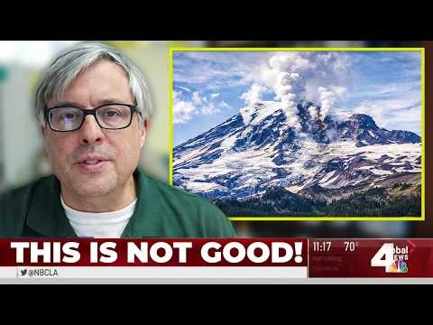 Mount Rainier VENTING Steam — USGS Confirms 6.2 Magnitude Tremors Beneath Seattle's Water Supply