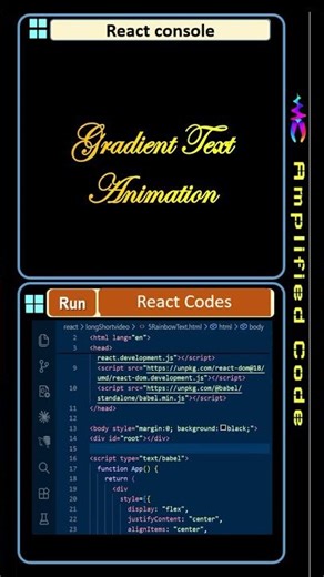 13: Gradient Text Animation | React JS Programming