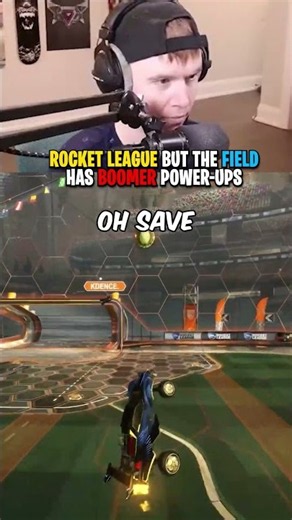 Rocket League but the field has BOOMER Power-ups! #rocketleague #rl