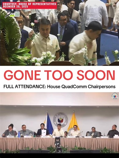 Gone too soon! Full attendance— House Quad comm chairpersons | Dare To Ask