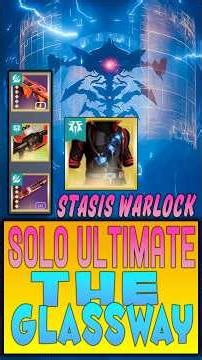 STASIS Warlock RIME-COAT RAIMENT Build! Solo Flawless Ultimate The Glassway | Destiny 2 Renegades