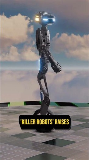 Killer Robots Exposed: The Dark Side of AI, a UN Warning #Shorts