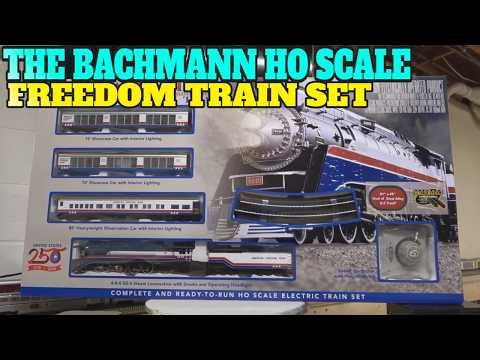 NEW 2026 Bachmann HO Scale American Freedom Train Set | GS-4 #4449 & Lighted Passenger Cars