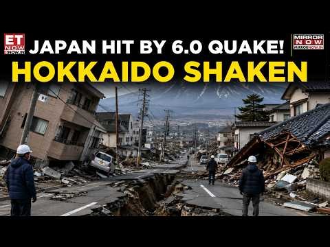 Japan Earthquake Scare: 6.0 Magnitude Quake Rocks Hokkaido | Fresh Alert Issued | World News