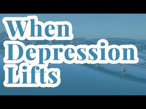 When depression finally lifts. Amicus Psychiatric Care Tempe Arizona