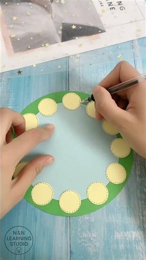 Learning Time Clock Craft for Kids