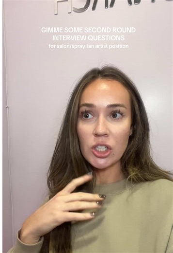 Second Round Interview Questions for Salon Positions