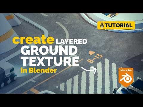 Blender Ground Texture Painting Tutorial