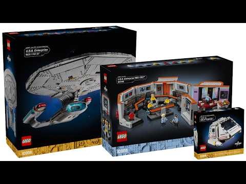 All LEGO Star Trek sets so far Compilation Collection Speed Build