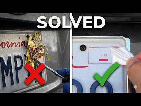 The Best Way to Remove Registration Stickers (No Mess!)