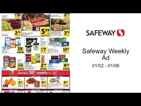 Safeway Weekly Ad 01/02 - 01/06
