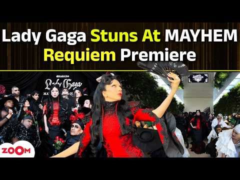 Live | Lady Gaga Steals Spotlight At MAYHEM Requiem Apple Music Premiere Event