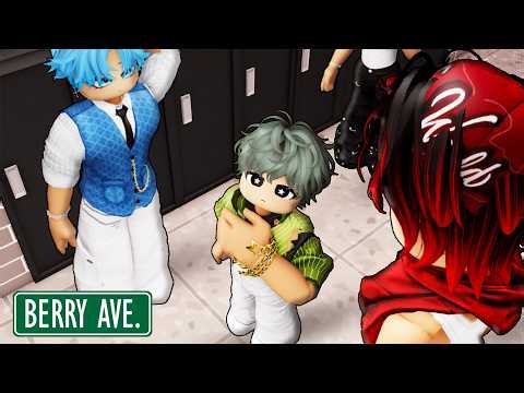 3 BAD BOYS ARE FIGHTING OVER ME | Roblox gay story 🏳️‍🌈| BERRY AVENUE RP