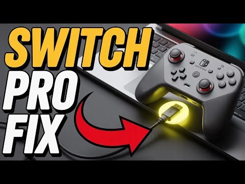 How to connect Nintendo Switch Pro Controller to PC - Instant Fix