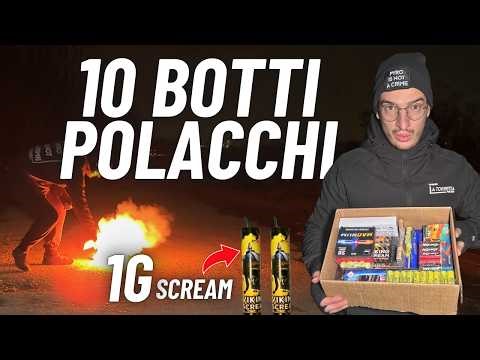 UNBOXING e SPARO di un CARICO da 10 NUOVI PETARDI POLACCHI: Petardi SCREAM e VINTAGE!