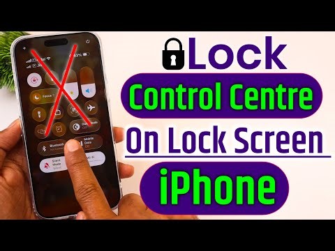 How To Disable Control Centre In Iphone Lock Screen, How To Off Control Centre In Iphone When Locked